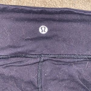 LULULEMON wunder under leggings black sz 4